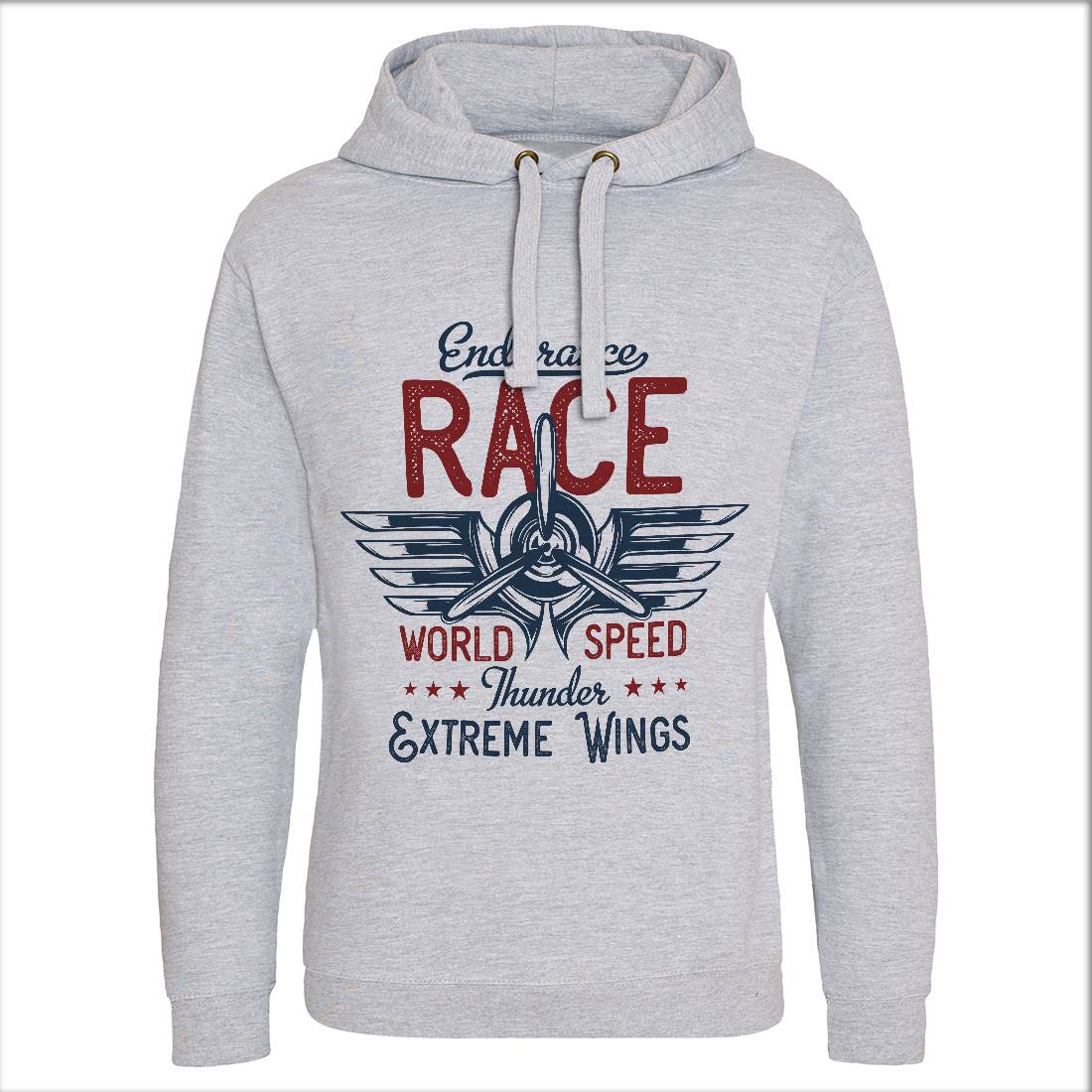 Endurance Race Mens Hoodie Without Pocket Vehicles D931
