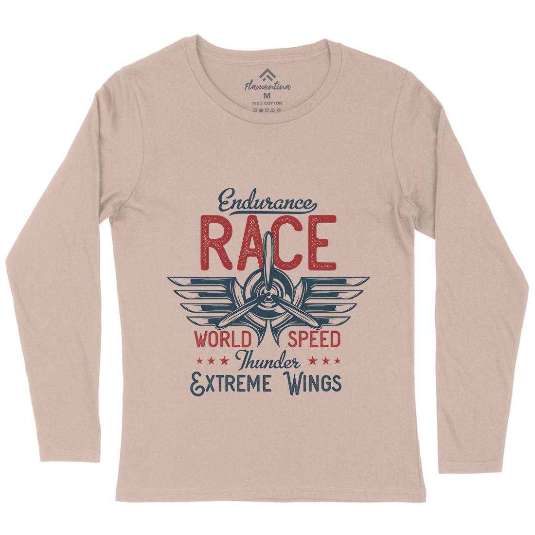 Endurance Race Womens Long Sleeve T-Shirt Vehicles D931