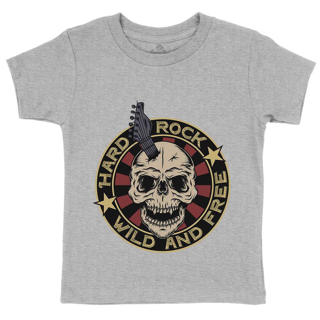 Hard Rock Kids Organic Crew Neck T-Shirt Music D941
