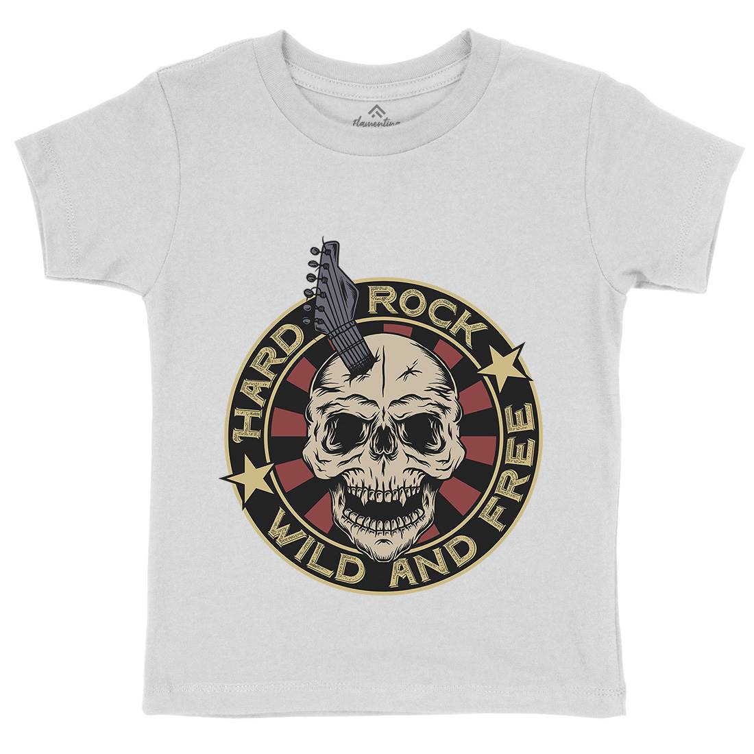 Hard Rock Kids Organic Crew Neck T-Shirt Music D941
