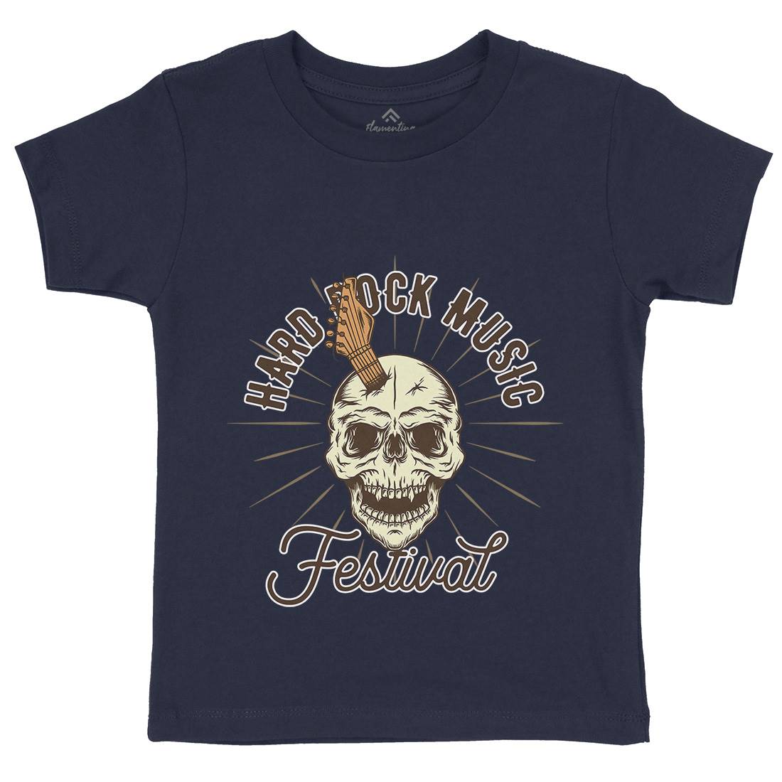 Hard Rock Kids Crew Neck T-Shirt Music D942