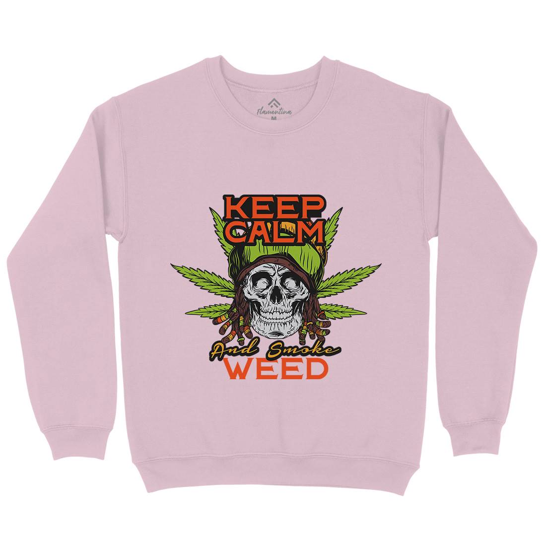 Keep Calm Kids Crew Neck Sweatshirt Drugs D951