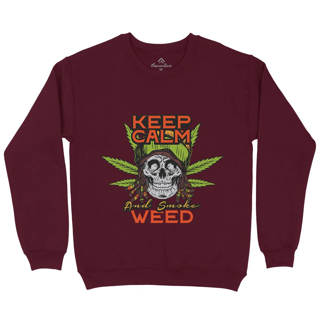 Keep Calm Kids Crew Neck Sweatshirt Drugs D951