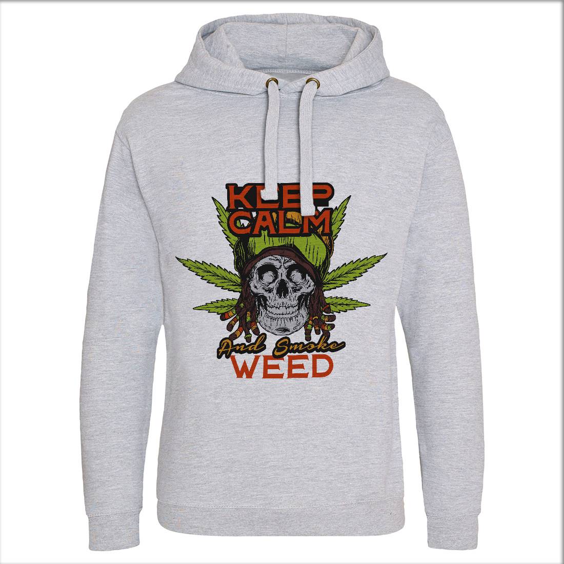 Keep Calm Mens Hoodie Without Pocket Drugs D951