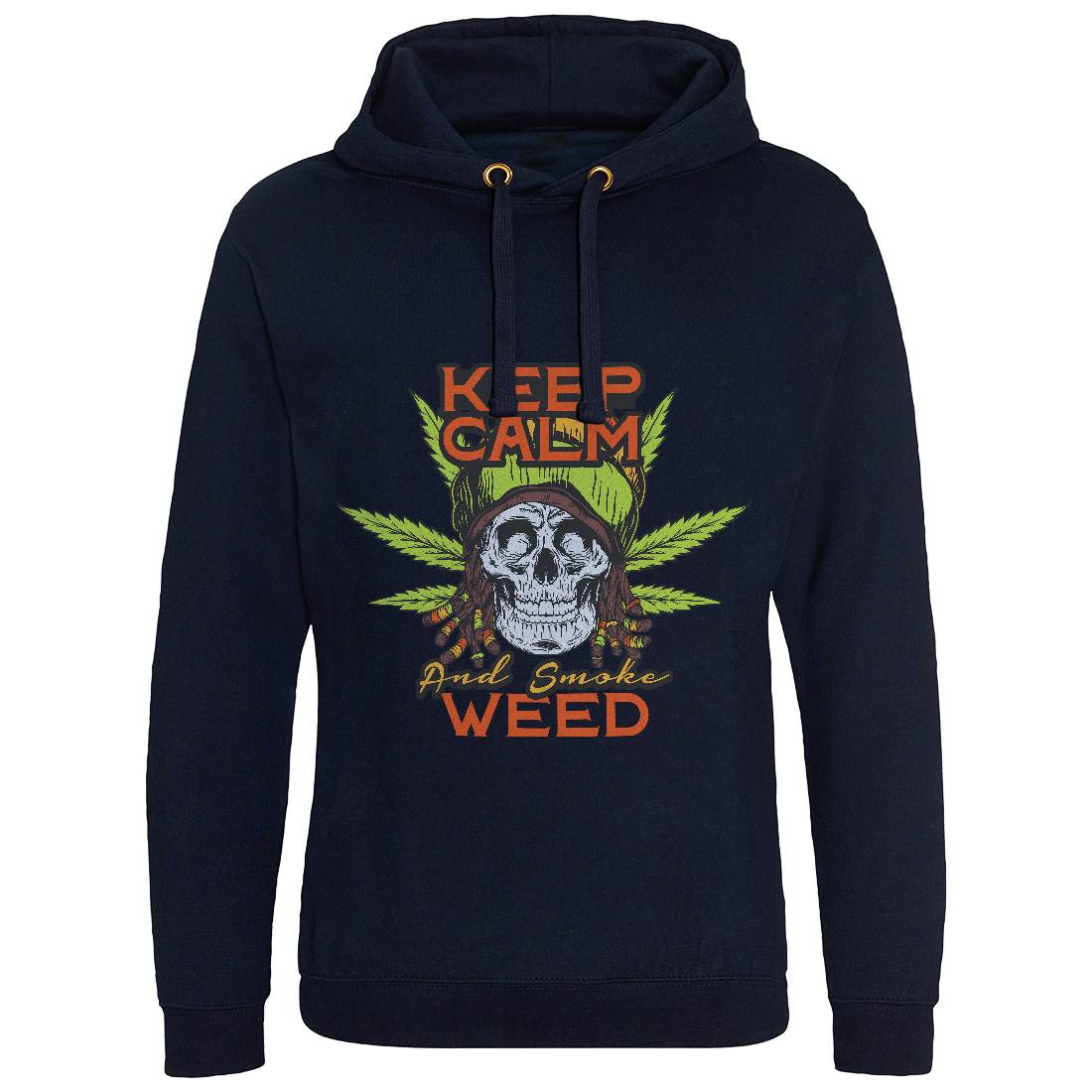 Keep Calm Mens Hoodie Without Pocket Drugs D951