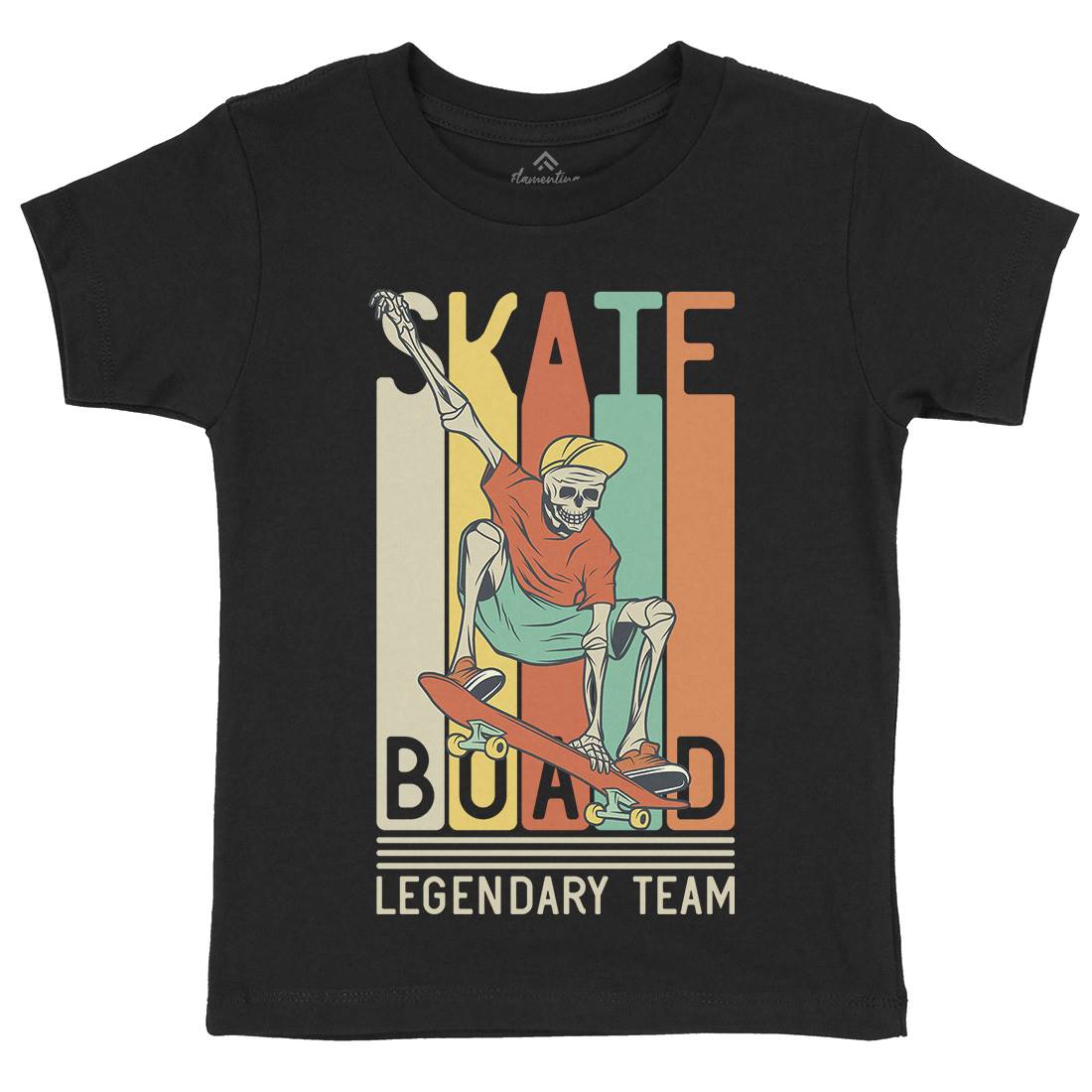 Legendary Team Kids Crew Neck T-Shirt Skate D952