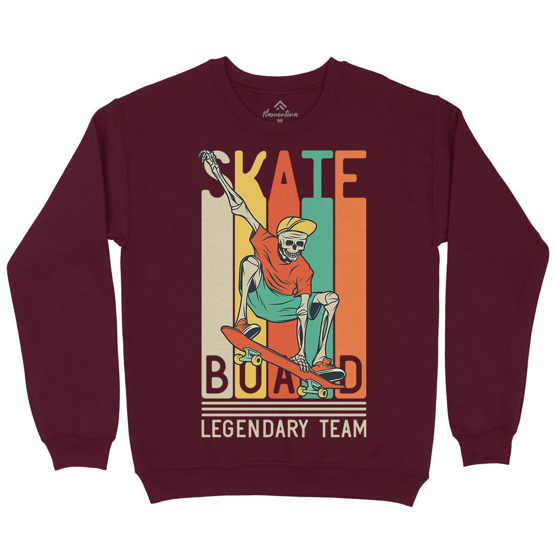 Legendary Team Mens Crew Neck Sweatshirt Skate D952