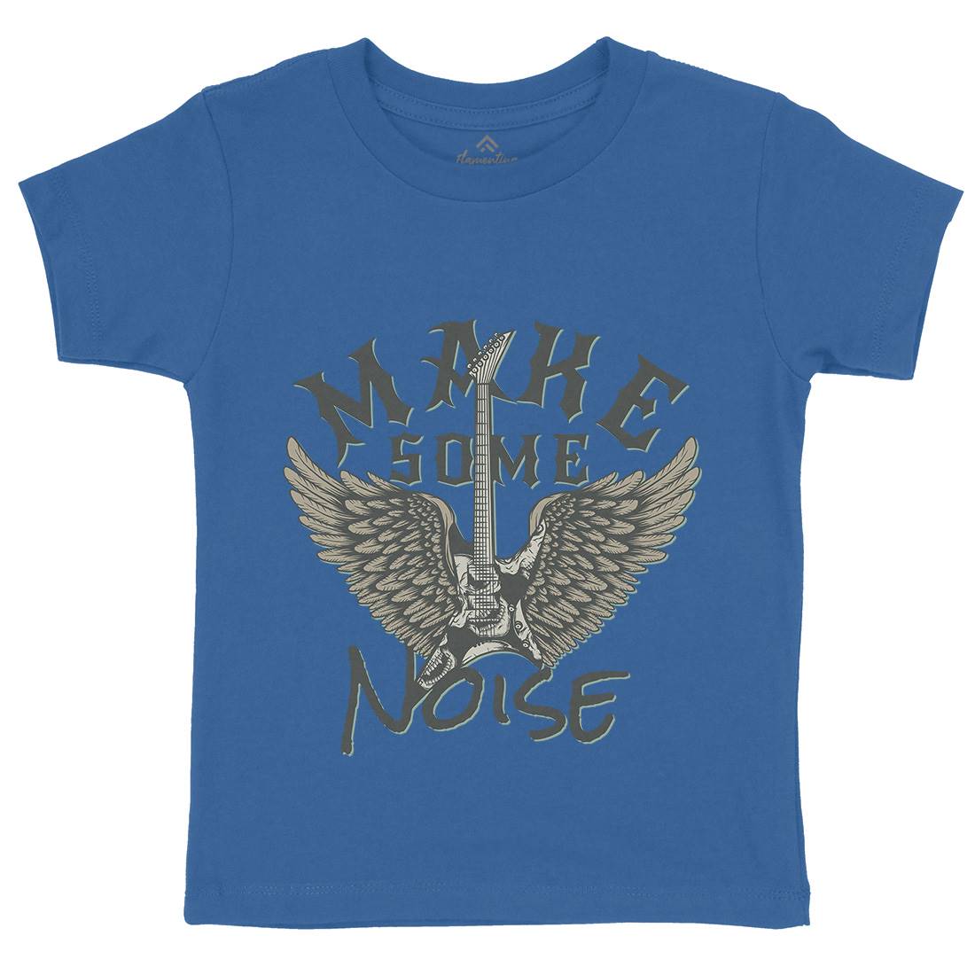 Make Some Noise Kids Crew Neck T-Shirt Music D955