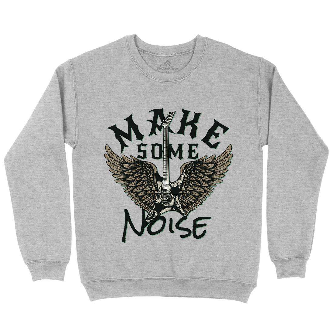 Make Some Noise Mens Crew Neck Sweatshirt Music D955