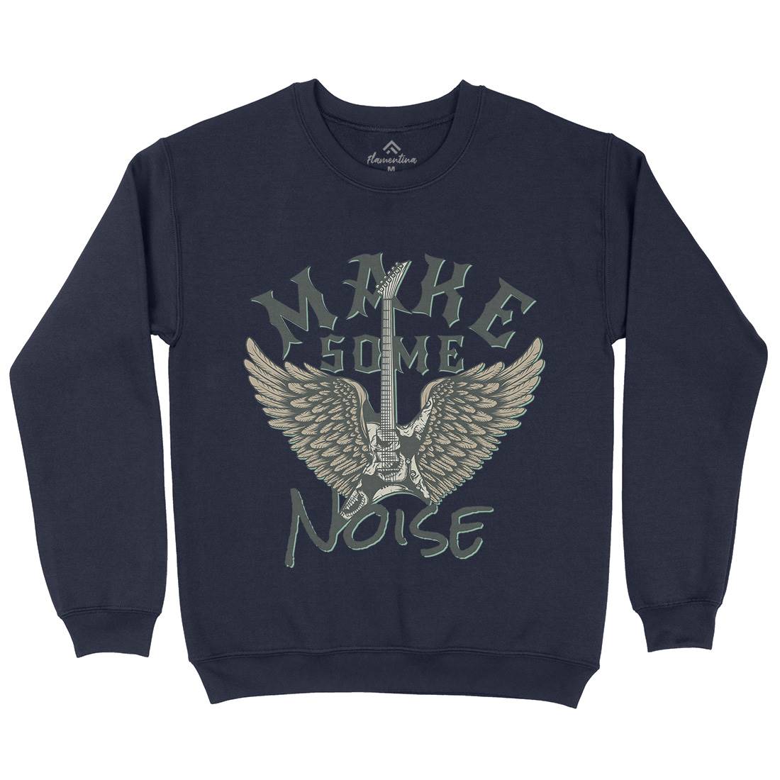 Make Some Noise Kids Crew Neck Sweatshirt Music D955