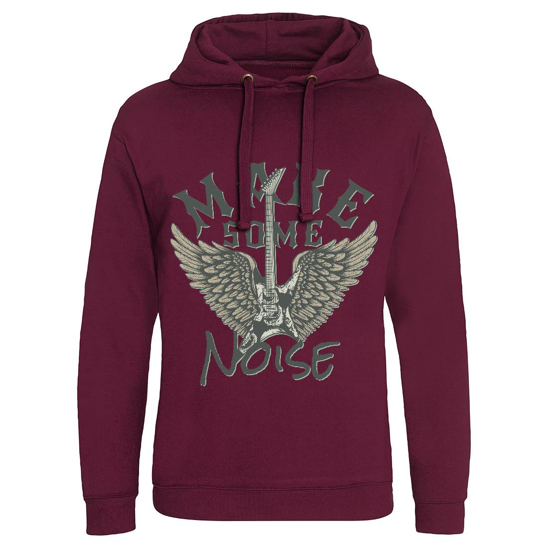 Make Some Noise Mens Hoodie Without Pocket Music D955
