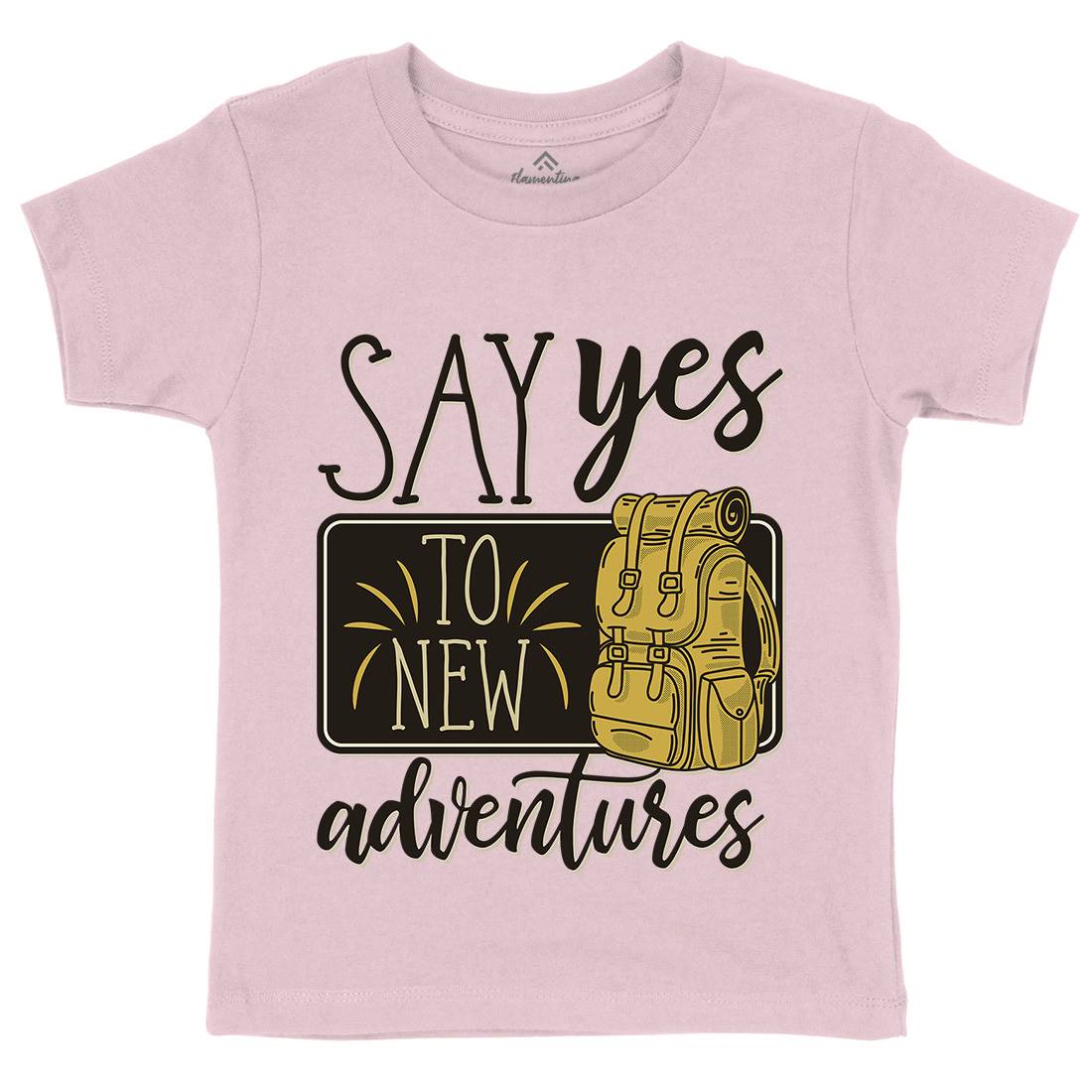 New Adventures Kids Organic Crew Neck T-Shirt Nature D956
