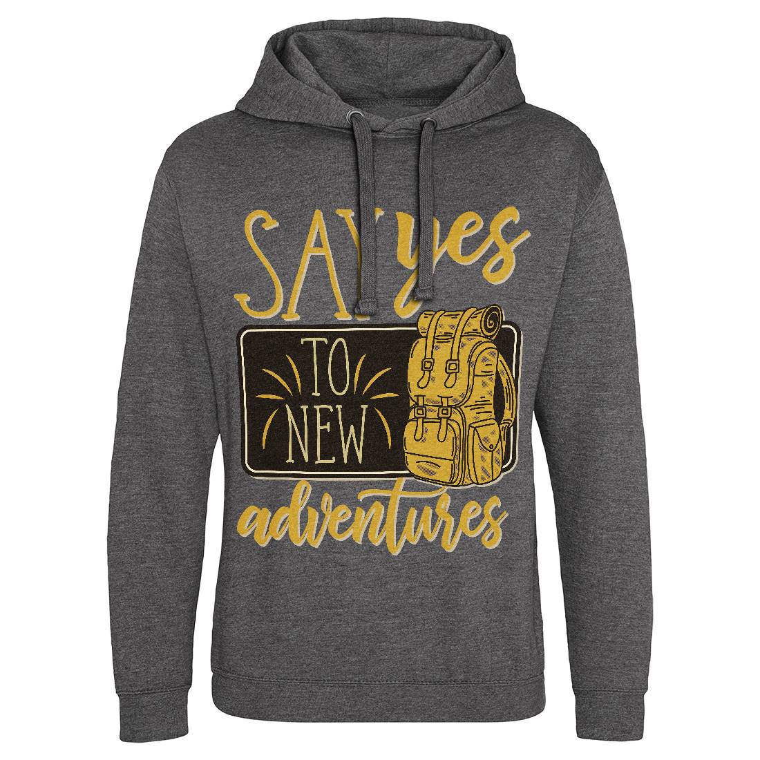 New Adventures Mens Hoodie Without Pocket Nature D956