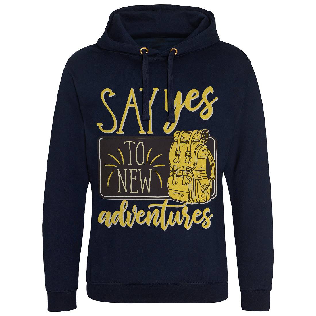 New Adventures Mens Hoodie Without Pocket Nature D956