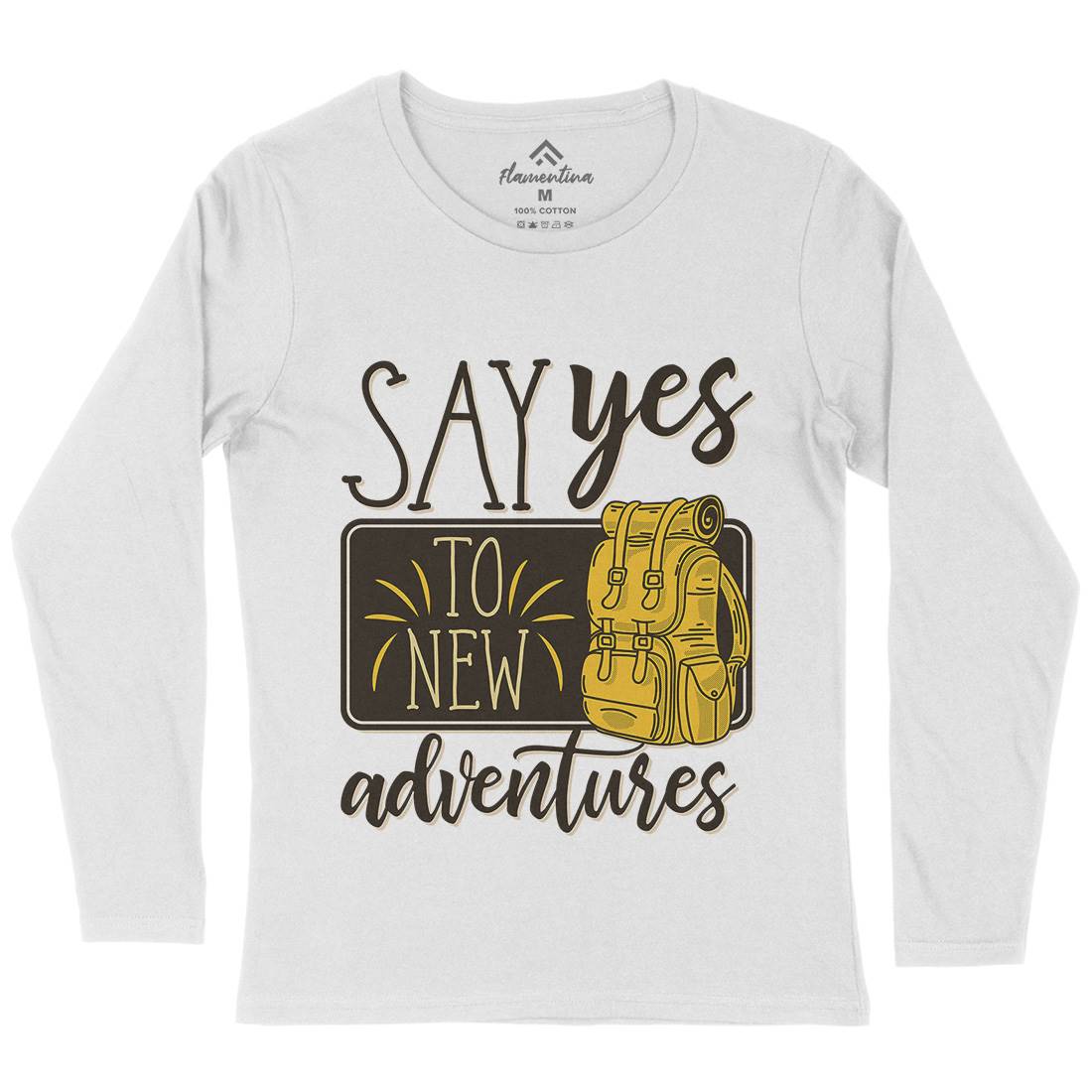 New Adventures Womens Long Sleeve T-Shirt Nature D956