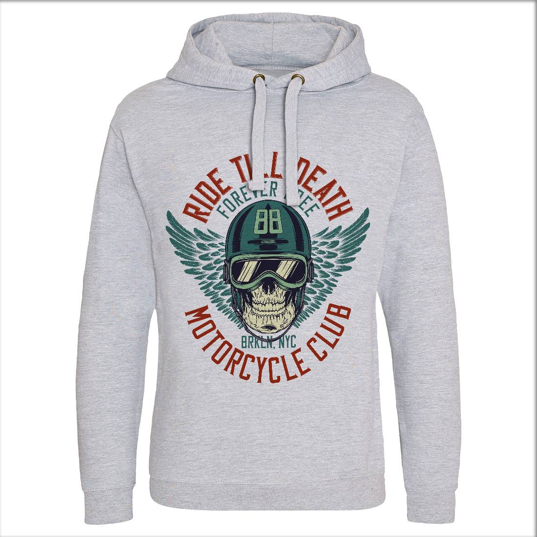 Ride Till Death Club Mens Hoodie Without Pocket Motorcycles D964