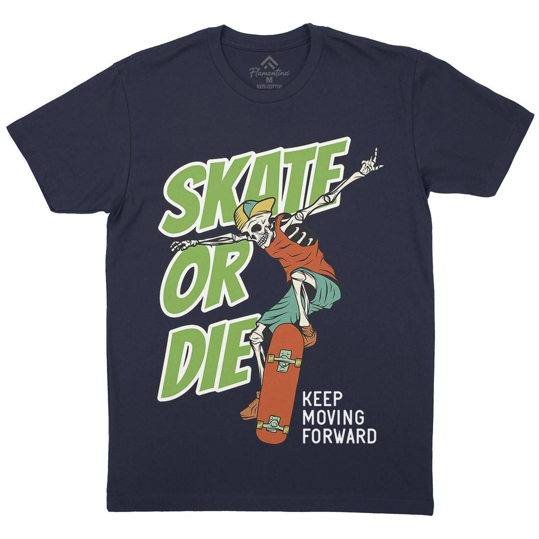 Or Die Mens Crew Neck T-Shirt Skate D971