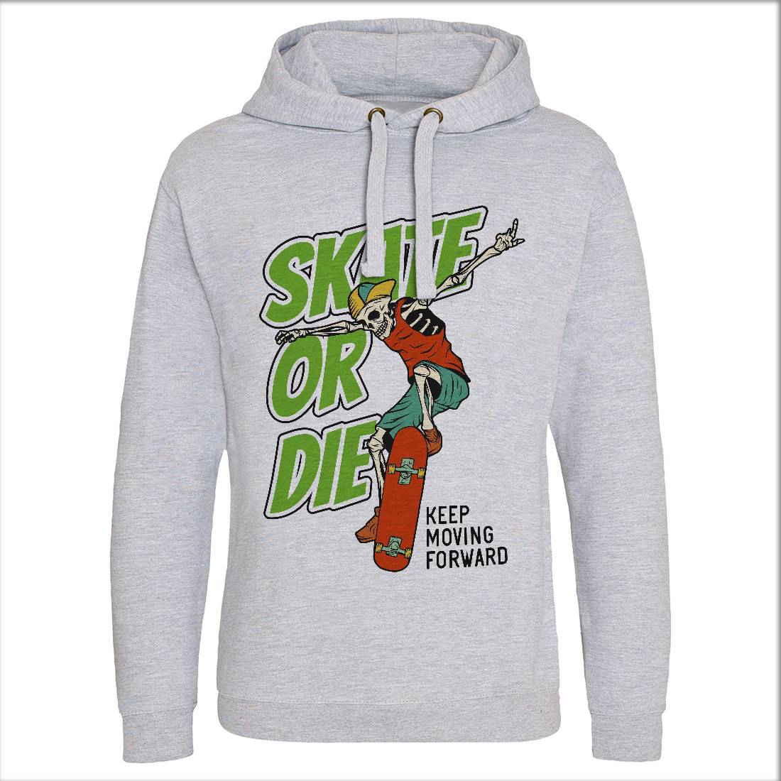Or Die Mens Hoodie Without Pocket Skate D971