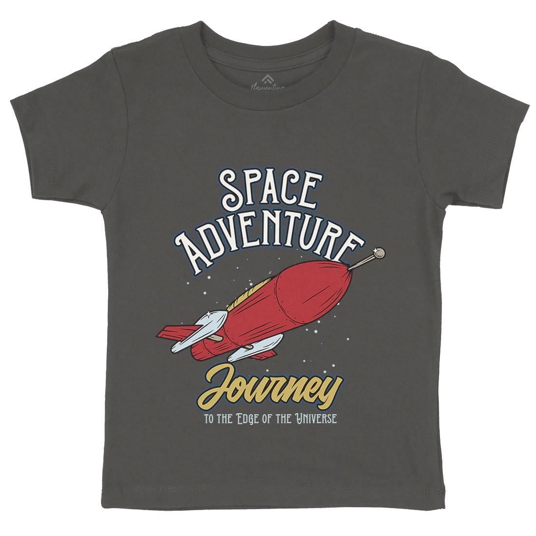Adventure Kids Crew Neck T-Shirt Space D978