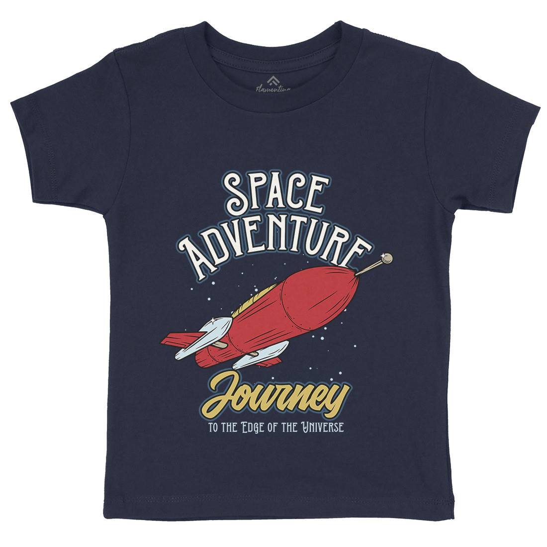 Adventure Kids Crew Neck T-Shirt Space D978