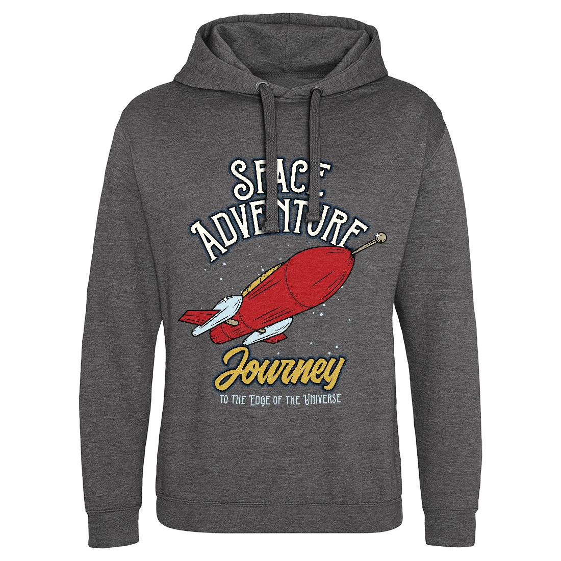 Adventure Mens Hoodie Without Pocket Space D978