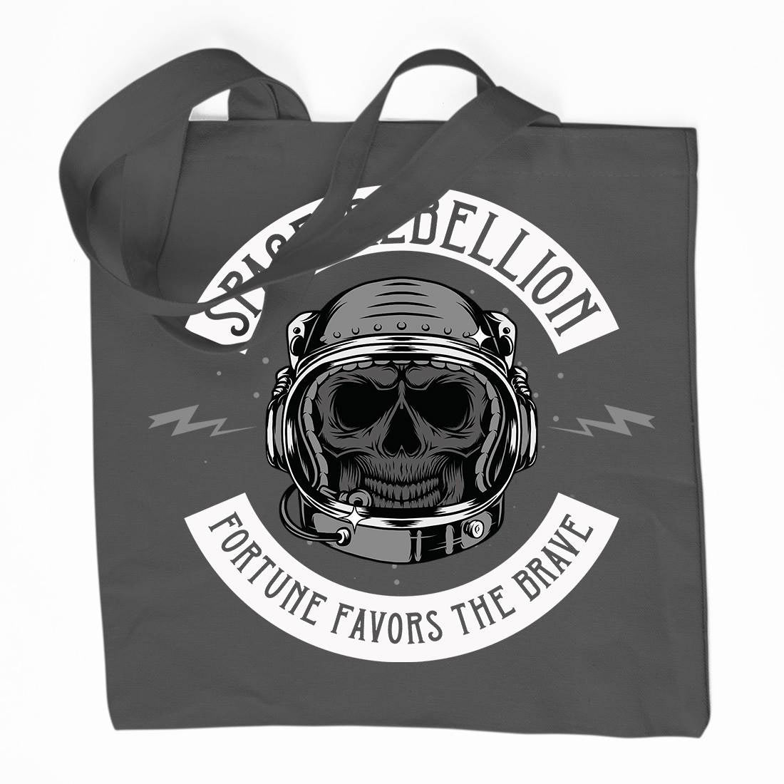 Rebellion Organic Premium Cotton Tote Bag Space D981