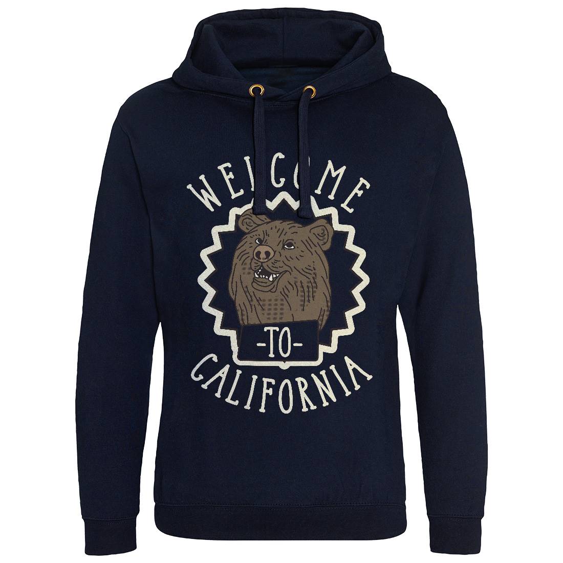 Welcome To California Mens Hoodie Without Pocket Animals D997