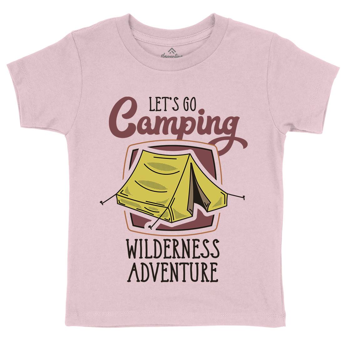 Wilderness Adventure Kids Crew Neck T-Shirt Nature D998