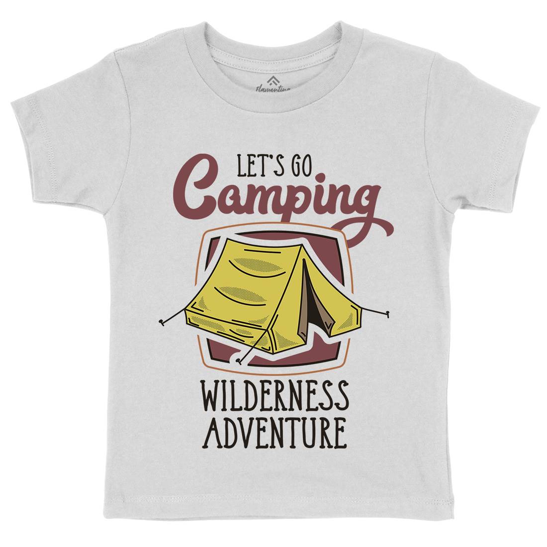 Wilderness Adventure Kids Organic Crew Neck T-Shirt Nature D998