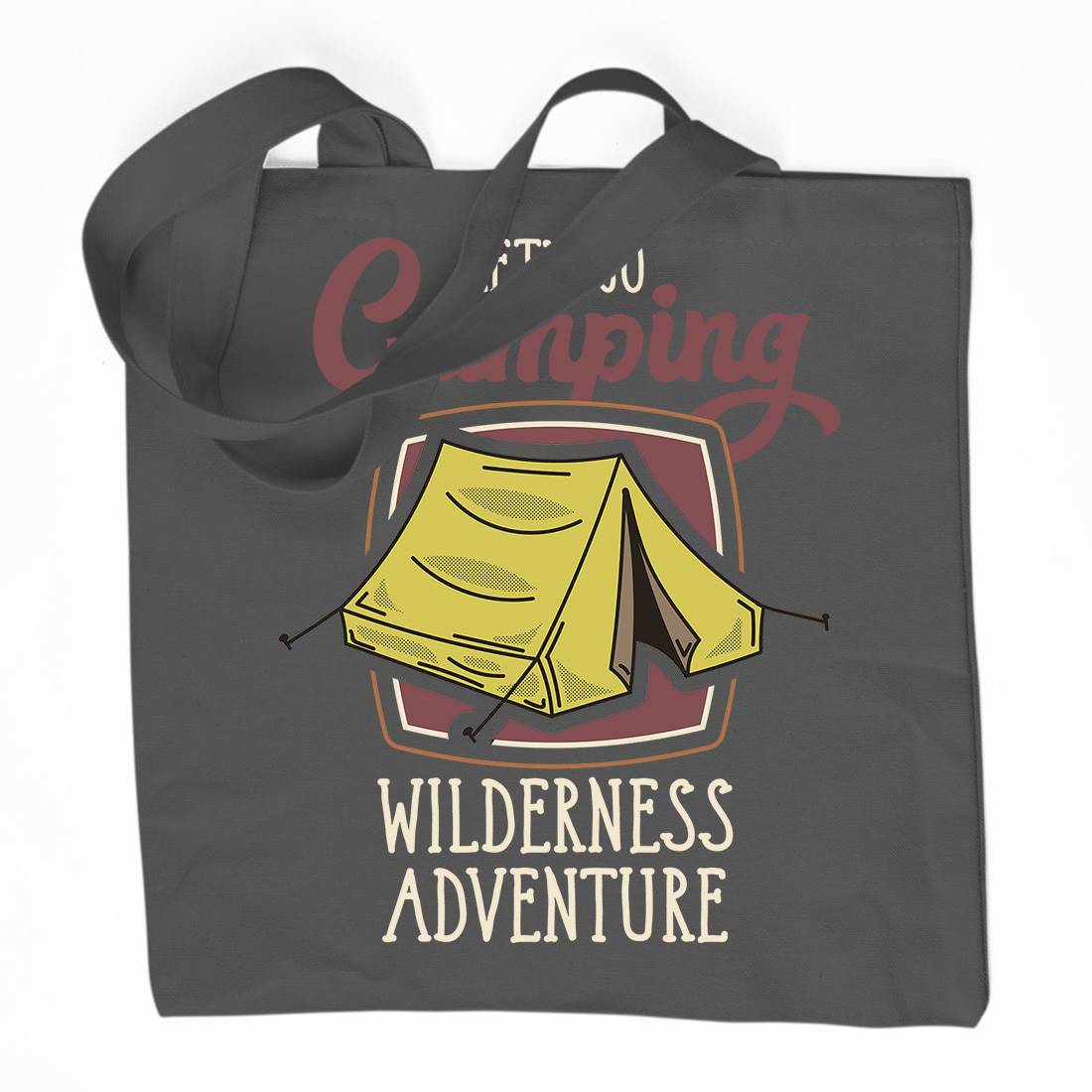 Wilderness Adventure Organic Premium Cotton Tote Bag Nature D998