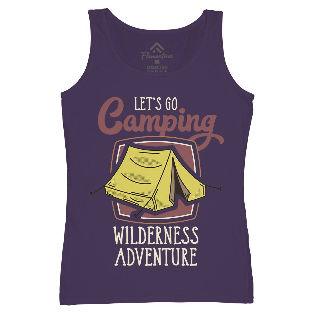 Wilderness Adventure Womens Organic Tank Top Vest Nature D998