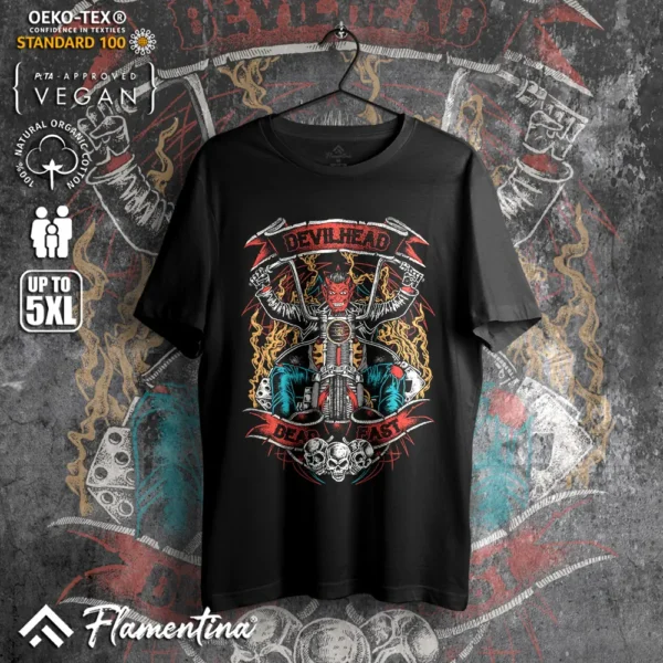 Biker From Hell T-Shirt - Image 8