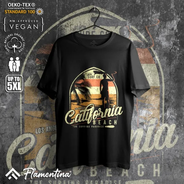 California Beach T-Shirt - Image 8