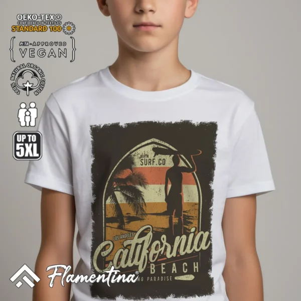 California Beach T-Shirt - Image 7