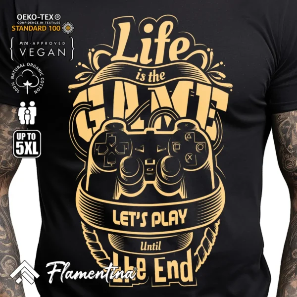 Life Is Game T-Shirt - Image 2