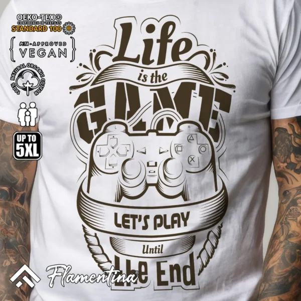 Life Is Game T-Shirt - Image 5