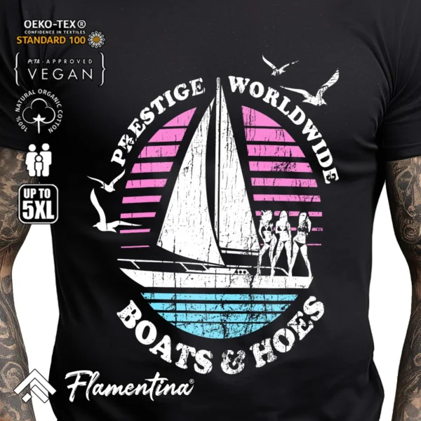 Boats N Hoes T-Shirt - Image 2