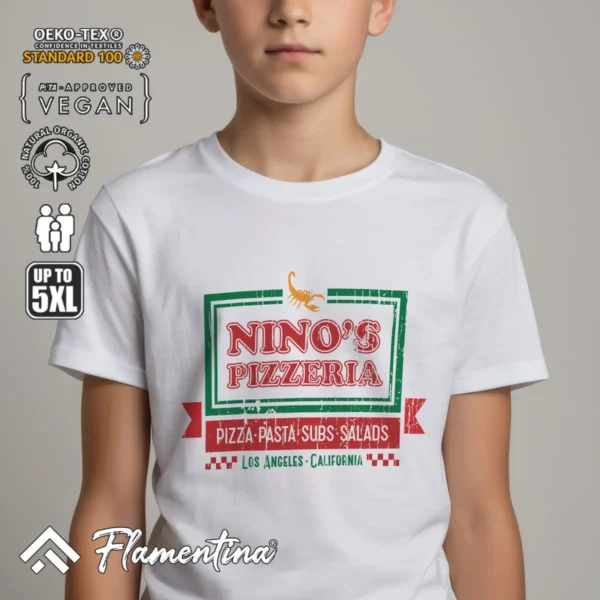 Ninos Pizzeria T-Shirt - Image 7