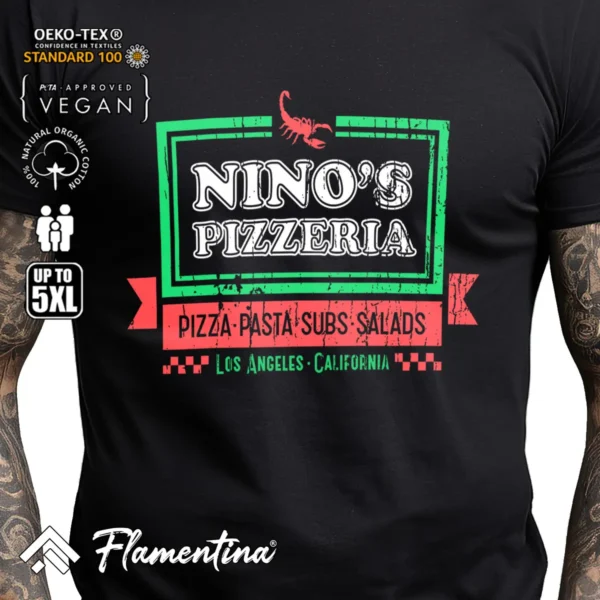 Ninos Pizzeria T-Shirt - Image 2