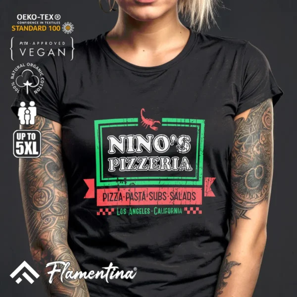 Ninos Pizzeria T-Shirt - Image 3