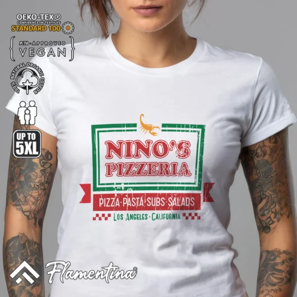 Ninos Pizzeria T-Shirt - Image 6