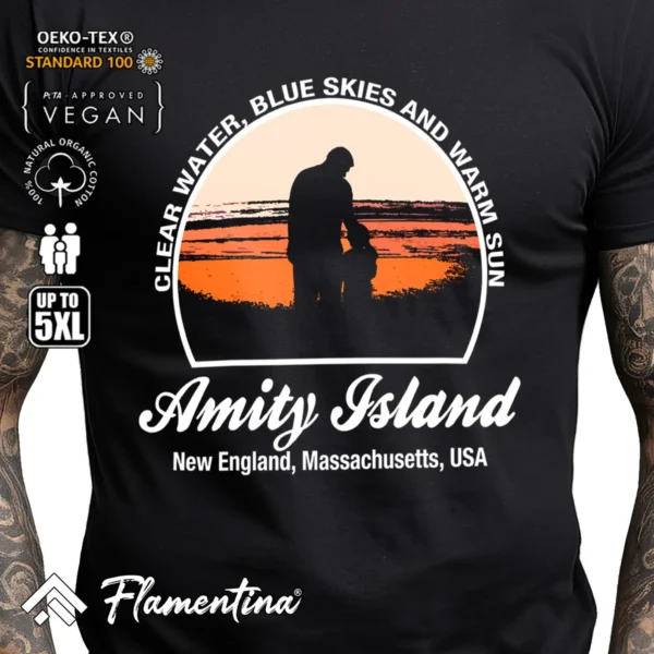 Amity Island T-Shirt - Image 2