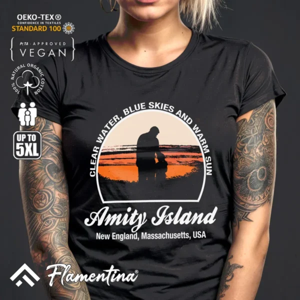 Amity Island T-Shirt - Image 3