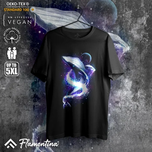 Celestial Whale T-Shirt - Image 8