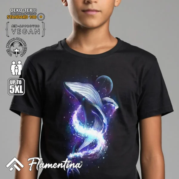 Celestial Whale T-Shirt - Image 4