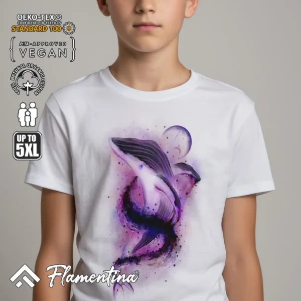 Celestial Whale T-Shirt - Image 7