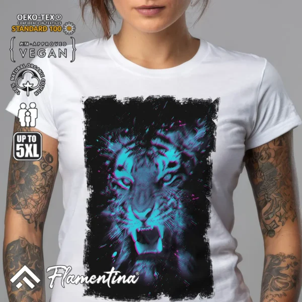 Angry Tiger T-Shirt - Image 6