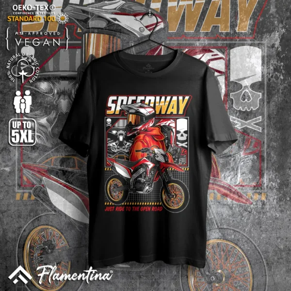 Speedway Motocross T-Shirt - Image 8