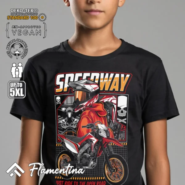 Speedway Motocross T-Shirt - Image 4