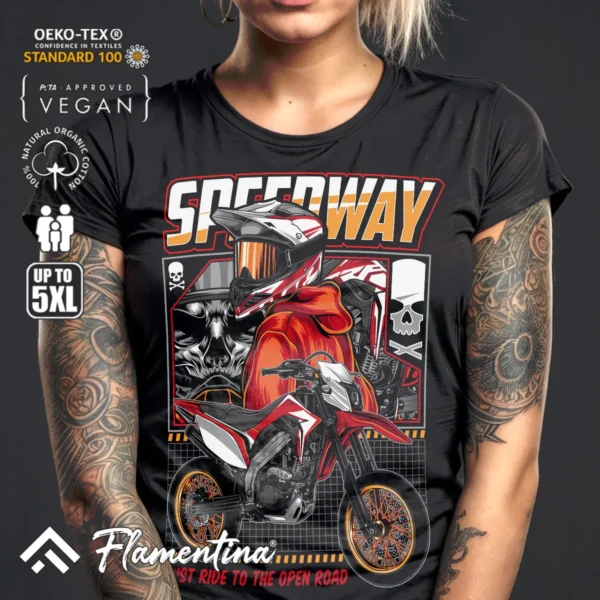 Speedway Motocross T-Shirt - Image 3